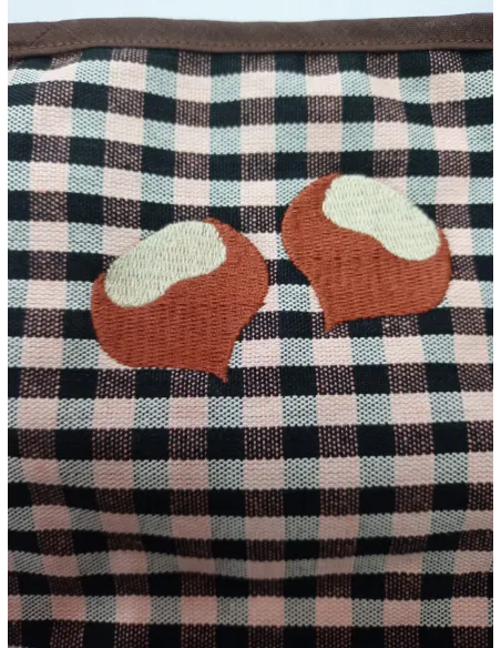 Davantal+Mocador Castanyera Brodat